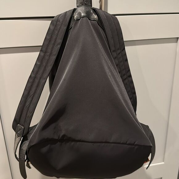 ?Last Deal?Black Backpack with Gold Accents